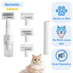 5-in-1 Pet Grooming Vacuum Kit