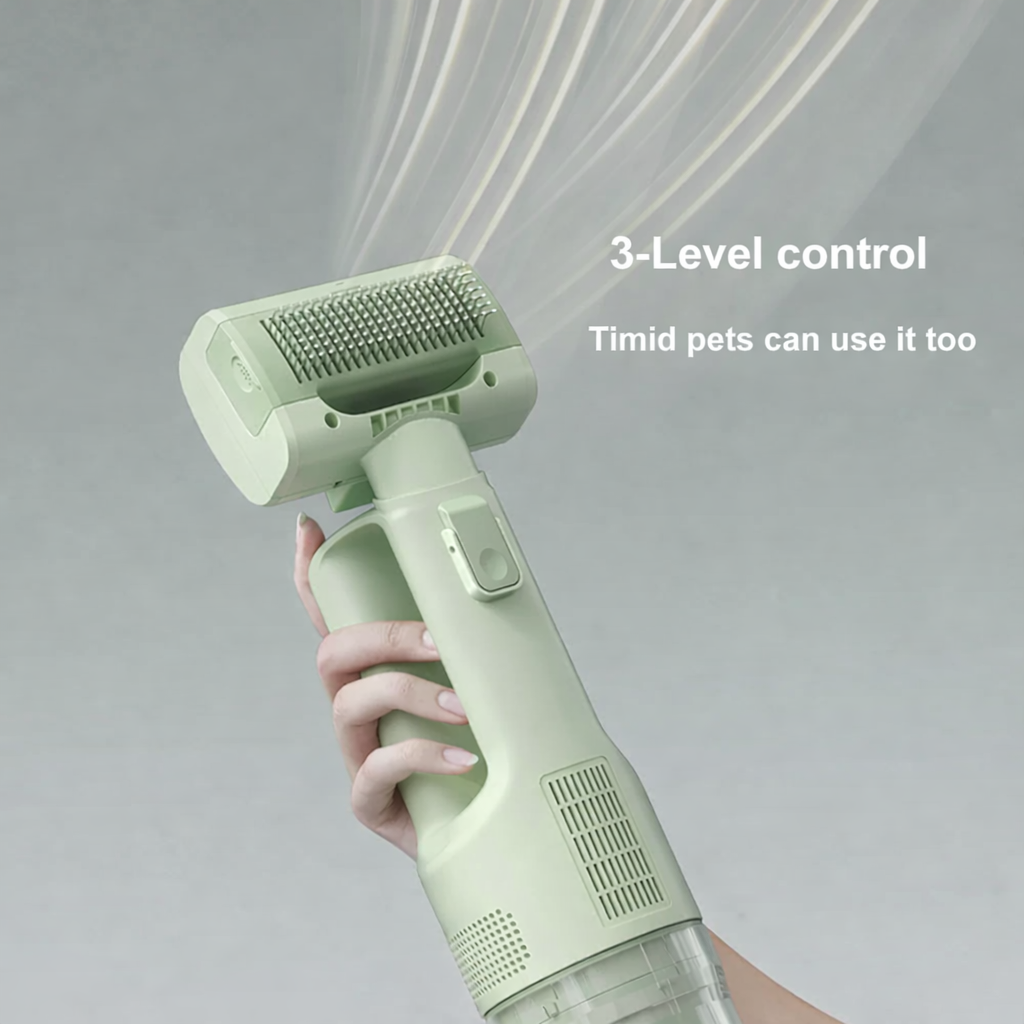 5-in-1 Pet Grooming Vacuum Kit