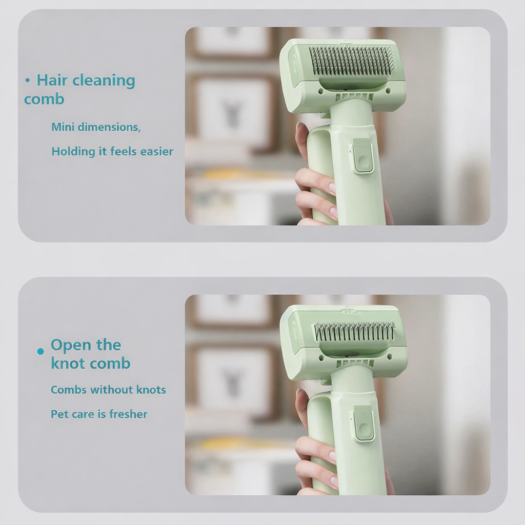 5-in-1 Pet Grooming Vacuum Kit
