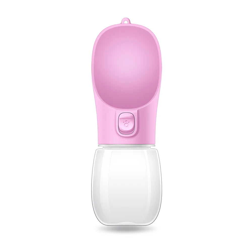 Portable Dog Water Bottle (Leak-Proof, One-Touch Design)