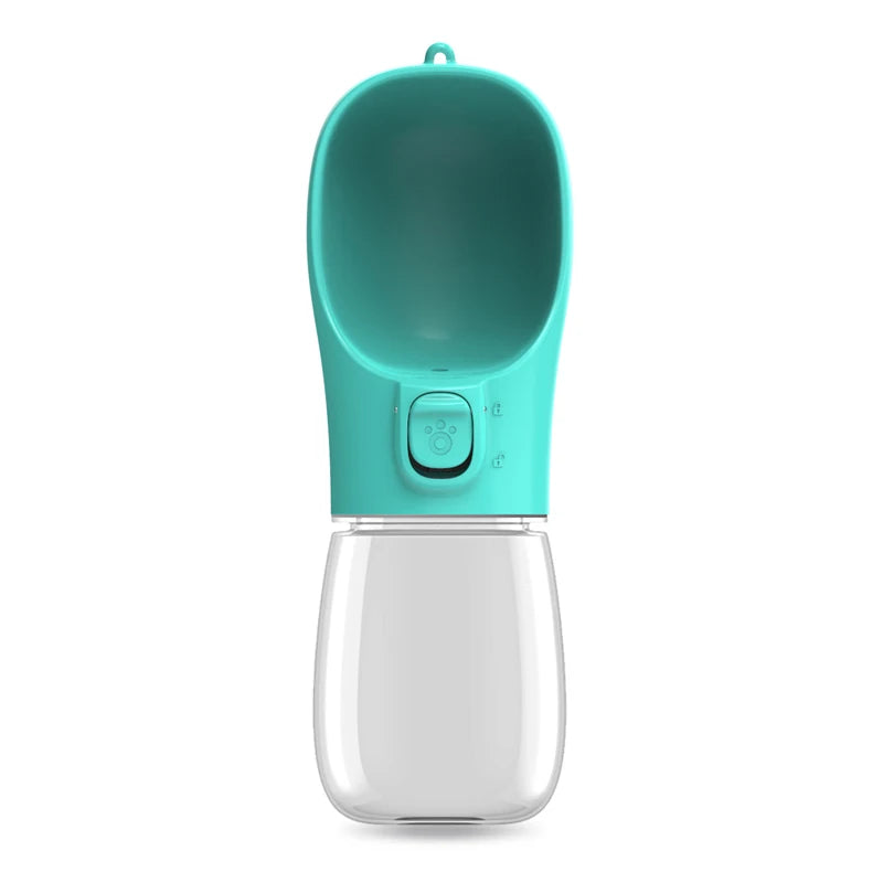 Portable Dog Water Bottle (Leak-Proof, One-Touch Design)