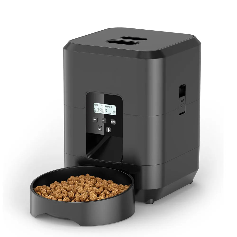Smart Pet Feeder – Automatic Cat & Dog Food Dispenser