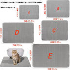 Double-Layer Cat Litter Mat