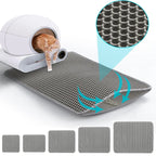 Double-Layer Cat Litter Mat