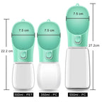 Portable Dog Water Bottle (Leak-Proof, One-Touch Design)
