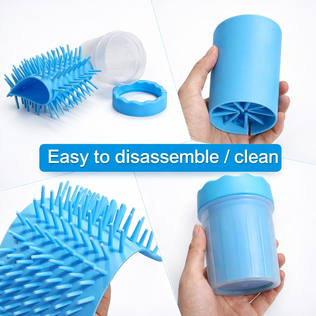 Pet Paw (Cleaner Cup with Silicone Brush)